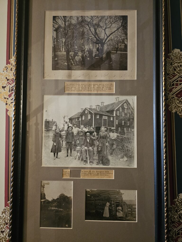 The Bordner family at the house