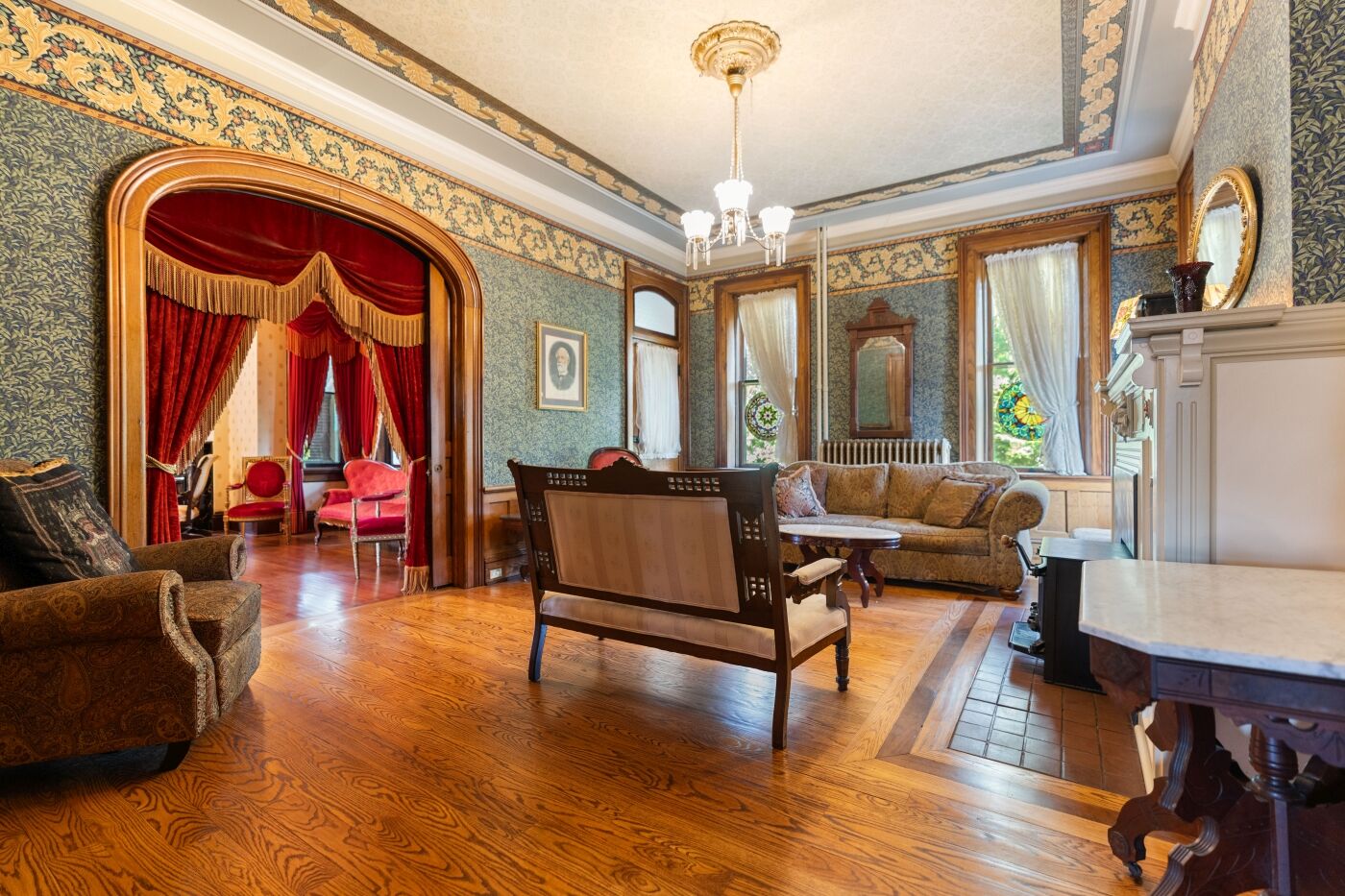 Sitting room from the hall