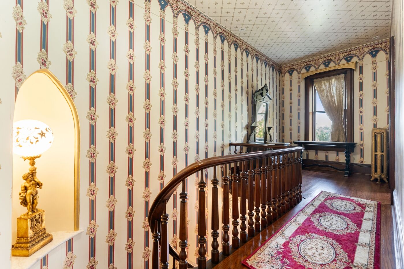 The upper hall