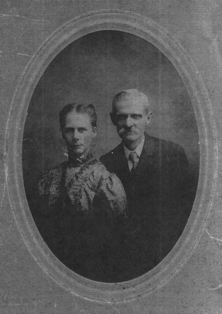 An unidentified couple
