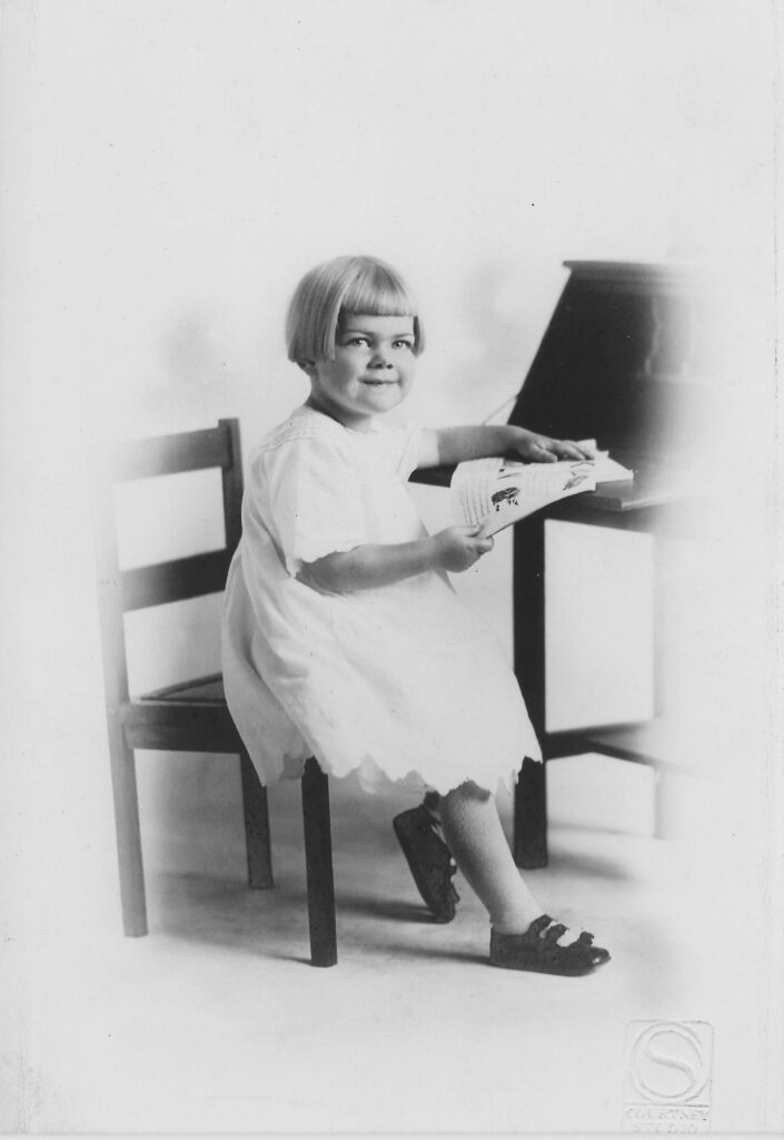 Zelda Bordner at three
